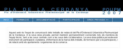Web Pla de la Cerdanya